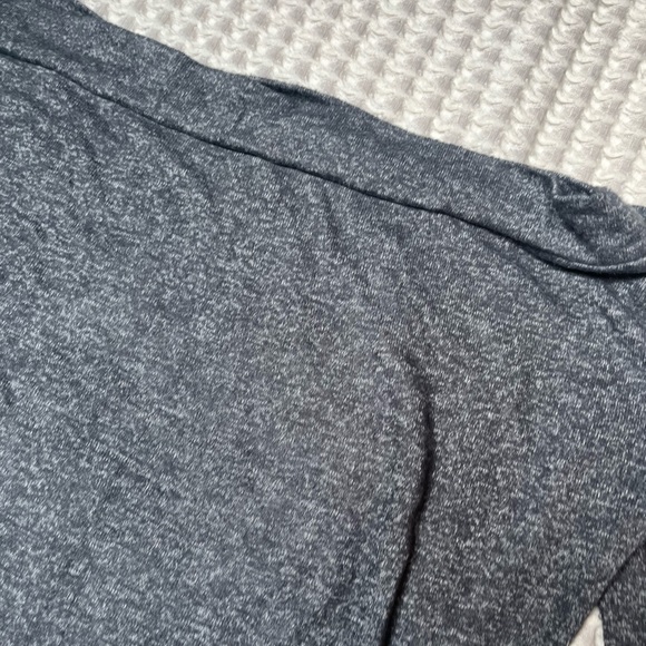 Like New Lounge Set Grey Off Shoulder Tie Pants Fall - Picture 6 of 11